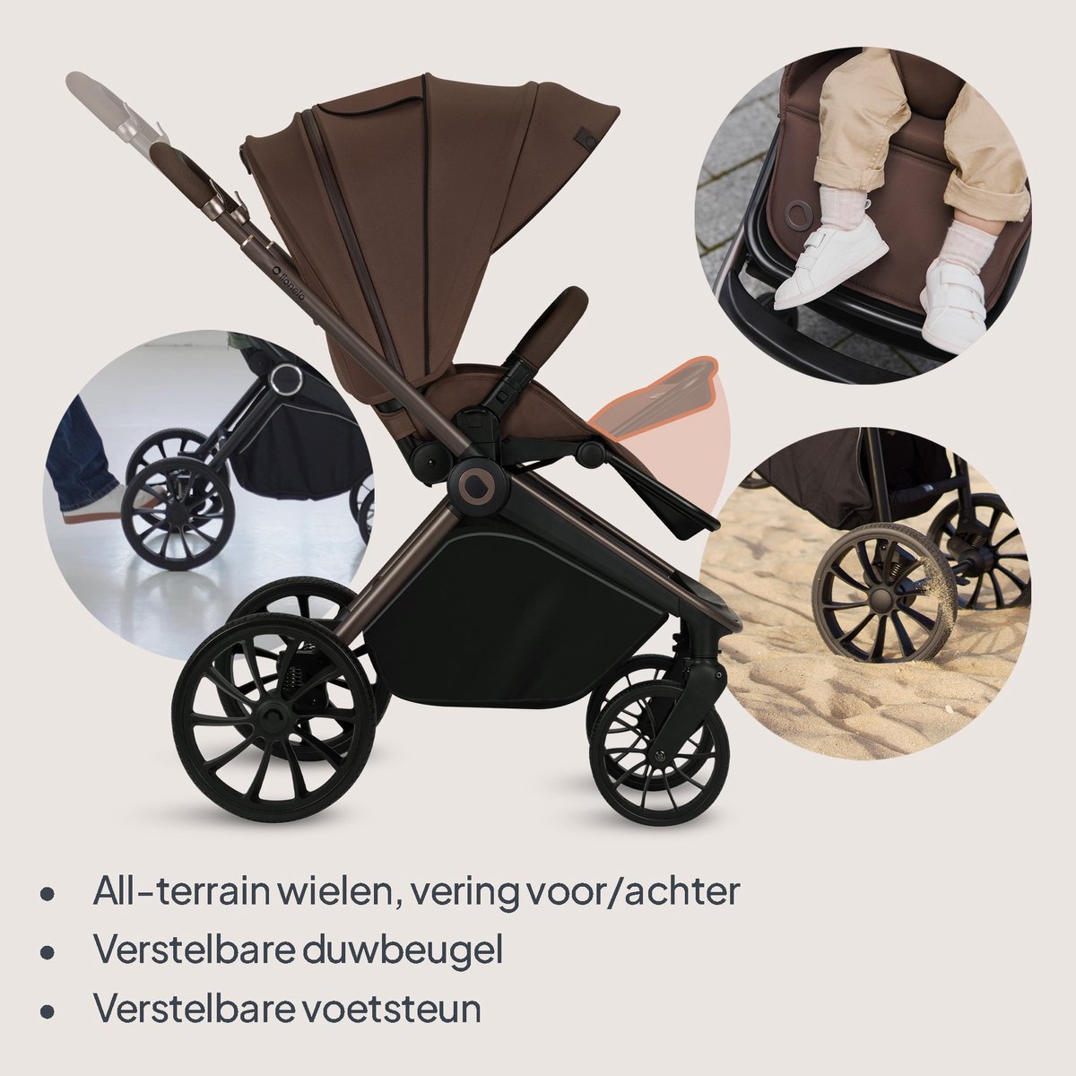 Lionelo Lionelo Mika Plus Kinderwagen - afbeelding 5