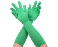 Solidchoice - Dailygoody - Chromakey Green Screen Handschoenen - Onzichtbare Effecten - Universeel - Chroma Keying - Groene Handschoenen - Geschikt voor Video- en F...