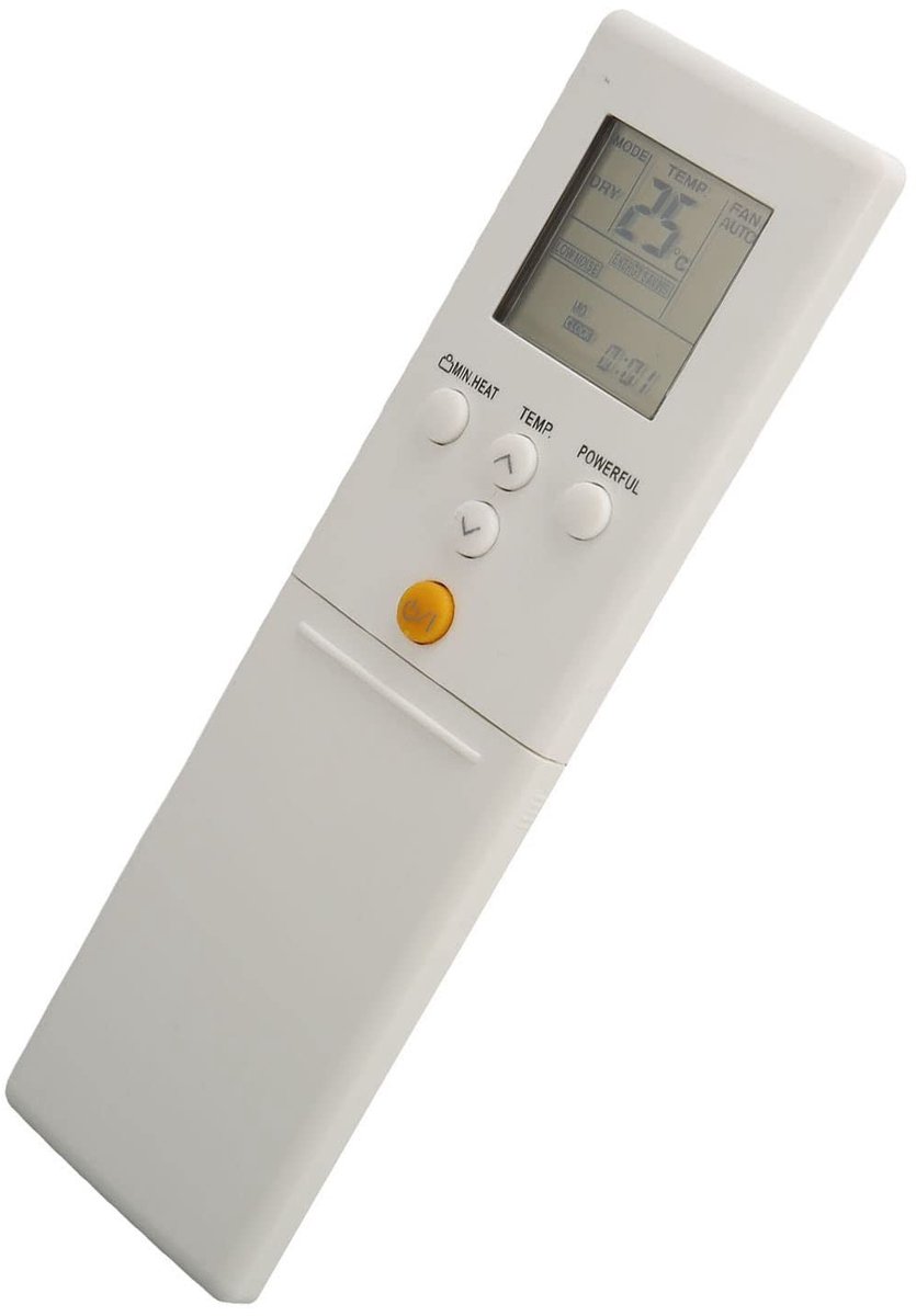Solidchoice - Dailygoody - Universele afstandsbediening - AC afstandsbediening - Compatibel met meerdere modellen - Handzaam formaat - Batterijvoeding - Geschikt vo...