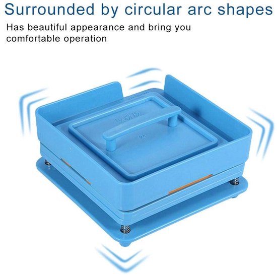 Solidchoice - Dailygoody - Capsulevulmachine - Zeer efficiënte capsulevuller - Geschikt voor kleine fabrieken - Blauw - Voor apotheken - 100 gaten van Solidchoice — afbeelding 3