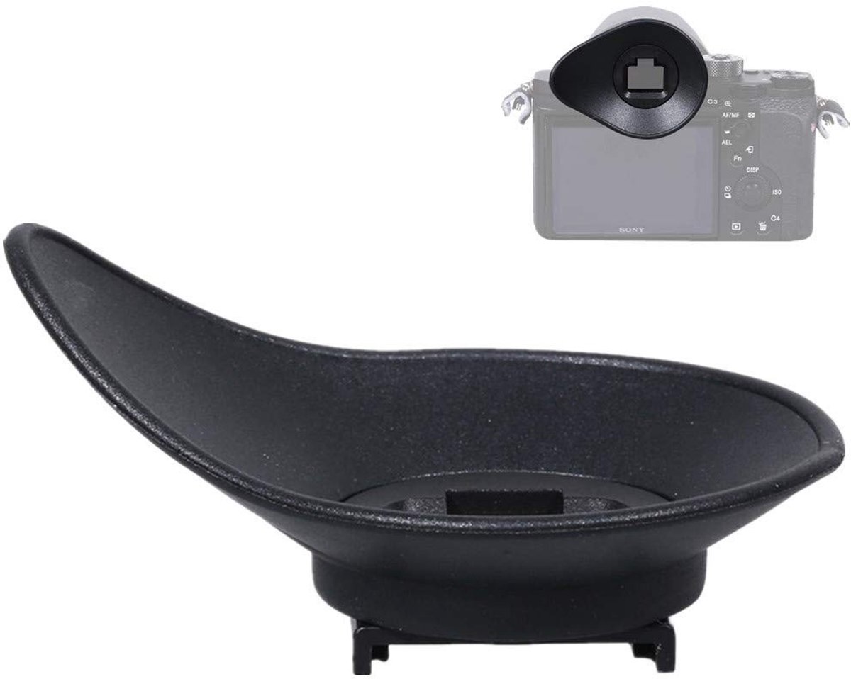 Solidchoice - Dailygoody - Oculair Eye Cup - Verbeterde Zoekeroptica - Zacht TPU-Rubber - Ergonomisch Ontwerp - Geschikt voor Sony Alpha Camera's - 360 Graden Draai...