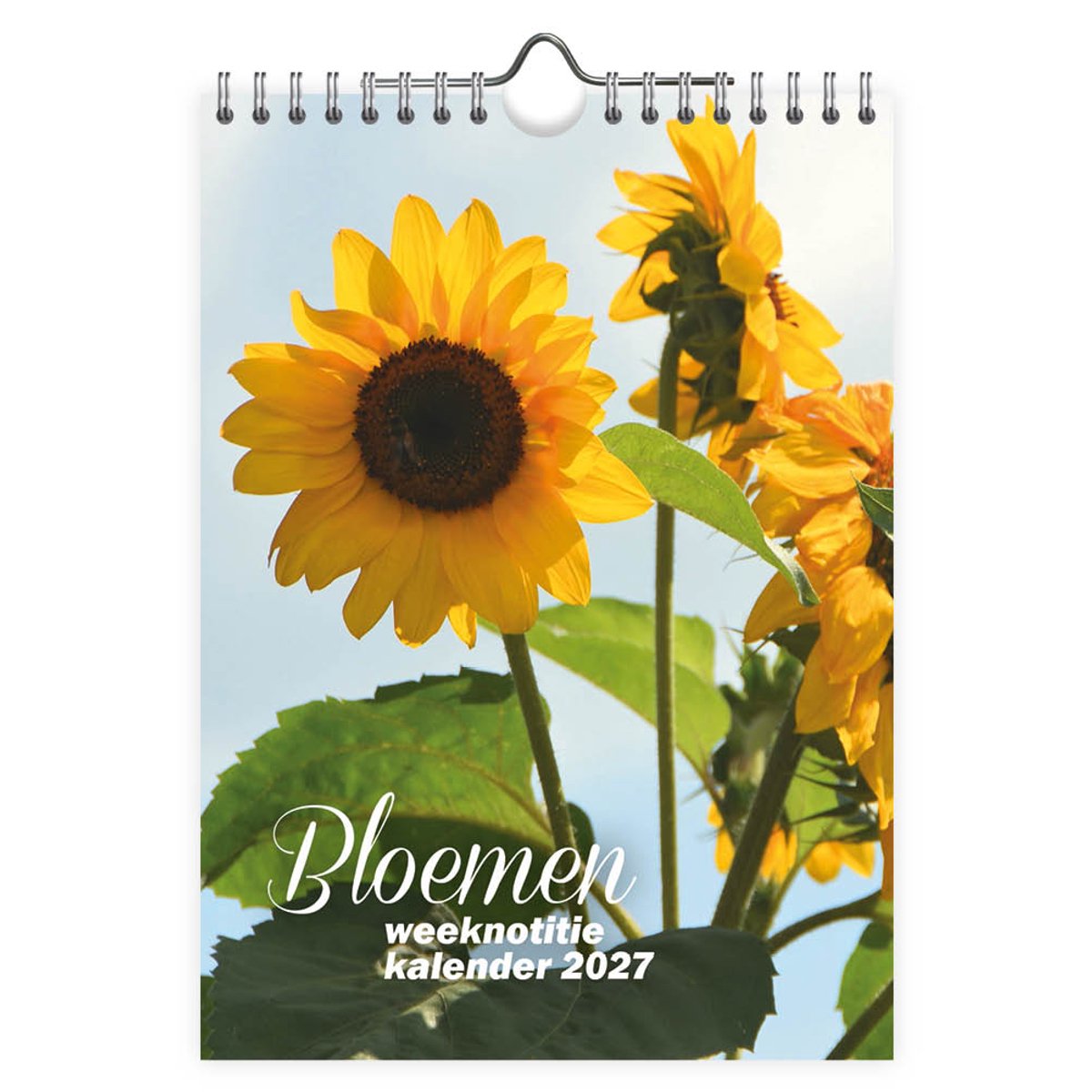 Bloemen WEEKnotitiekalender 2027