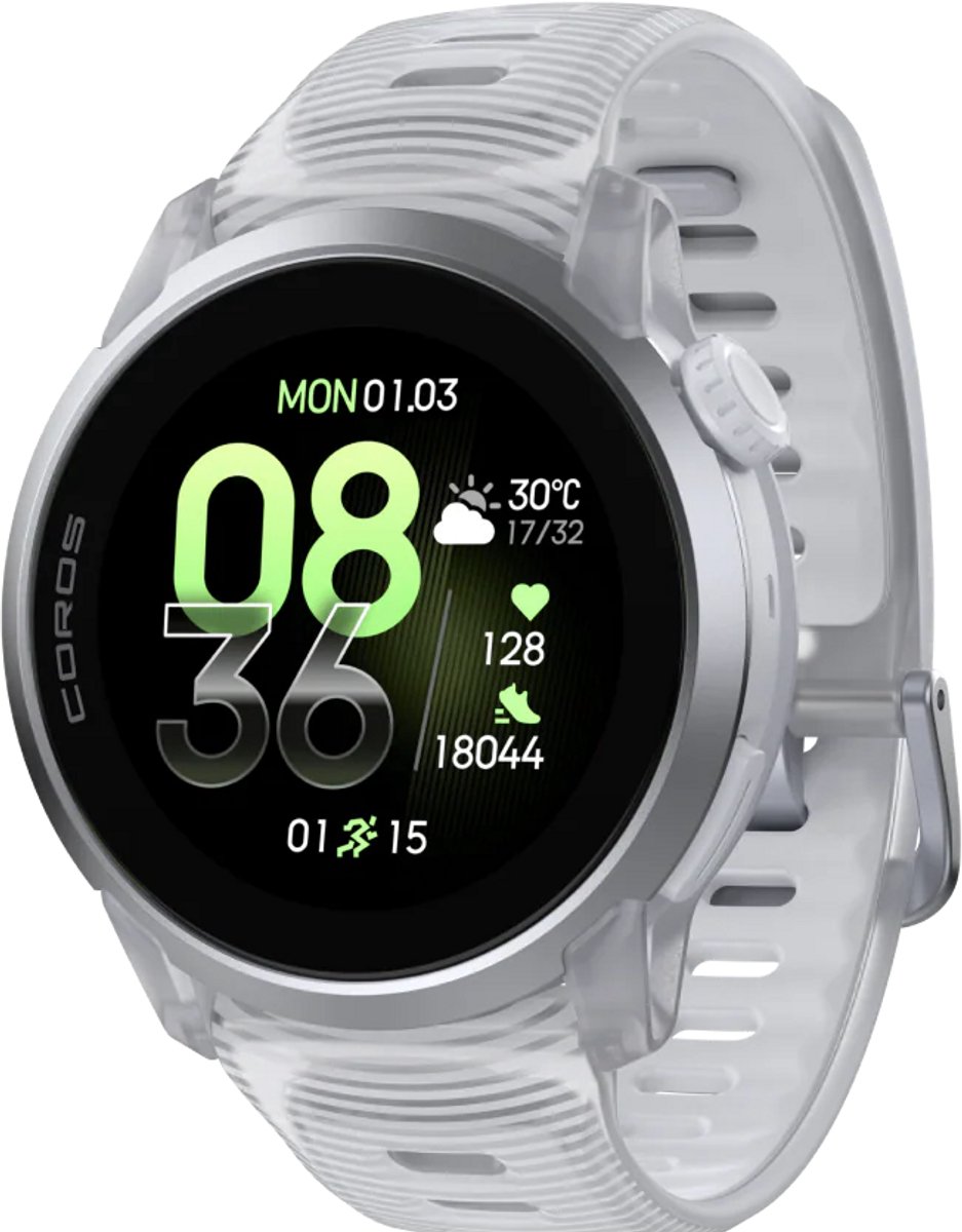 COROS Horloge Pace 4 Silicone White Cloud