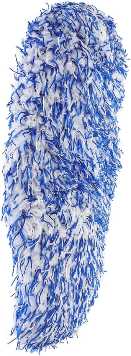 Wasborstel Hoes - Reinigingsdoek - Auto Poetsen - Zonder Steel - 28 cm - Blauw