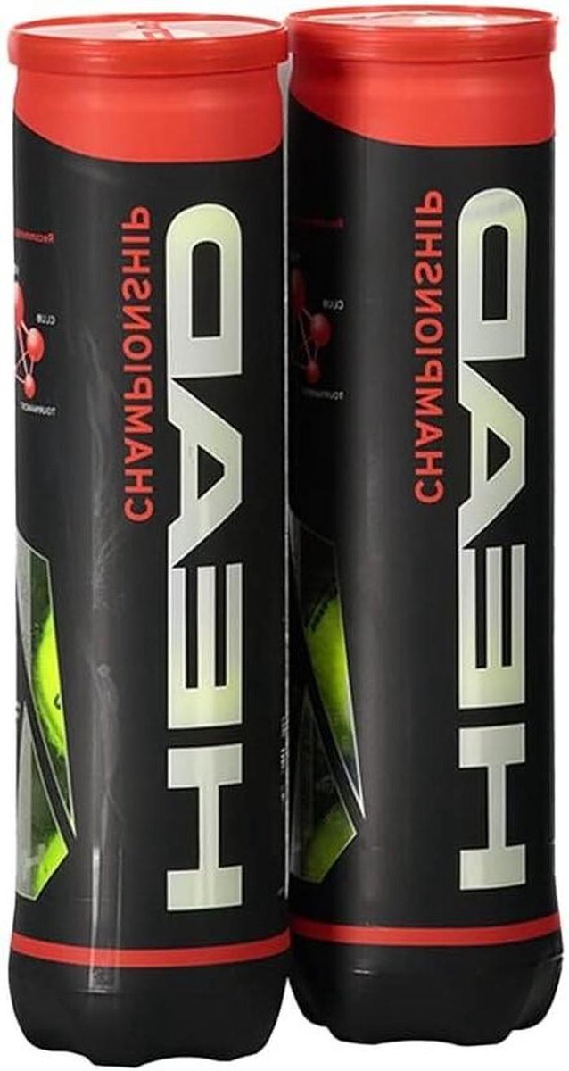 Tennisballen Dubbelpak - Sportballen - Wedstrijd Spelen - Premium Hoge Dichtheid Vilt - 4 Stuks - Geel
