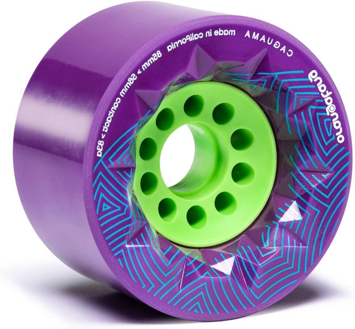 Skateboard Wielen Longboard Wielen Soepel Rijden Afgeronde Rand 85 mm