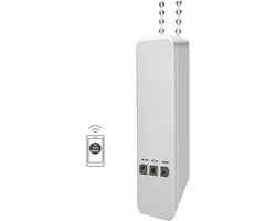 Elektrisch Gordijn Besturing - Automatisch Gordijn - Vensters Automatiseren - Eenvoudige Installatie - 600 Gram - Wit