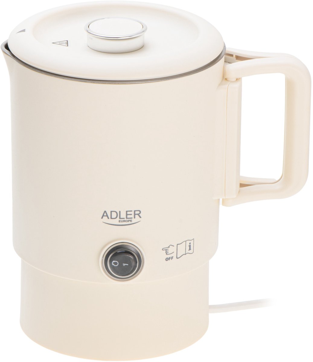 Reiswaterkoker 0,8L Opvouwbaar – Compacte Waterkoker voor Reizen – Adler AD 1388B