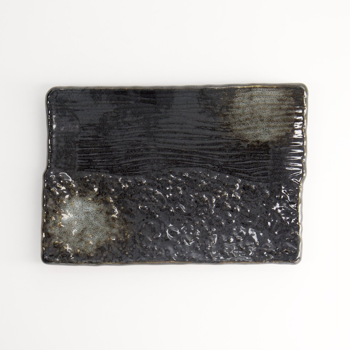 Tokyo Design Studio - Mino Craft Bord - Zwart - 21 x 14,5 x 2,5 cm