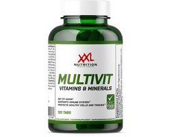 XXL Nutrition - Multivit - Vitamines En Mineralen - 120 Tabletten