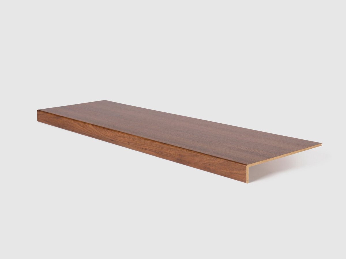 Traprenovatie overzettrede met neus - Laminaat - Montana Oak - 100 x 30 cm