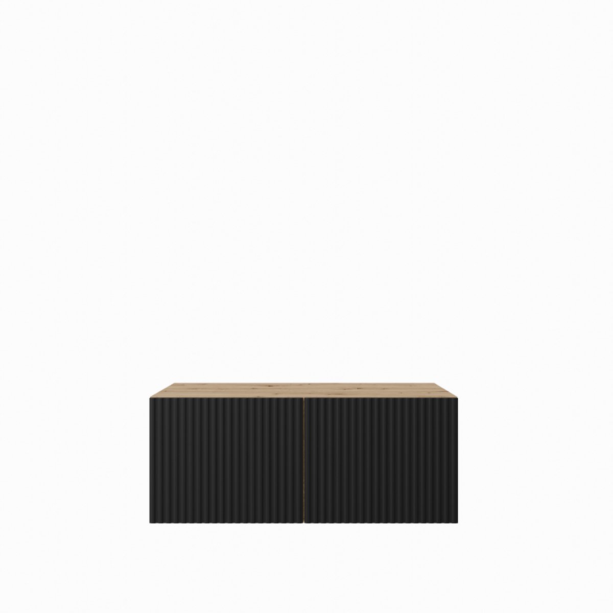 TV-kast Noe 1x100 cm (artisan + zwart)