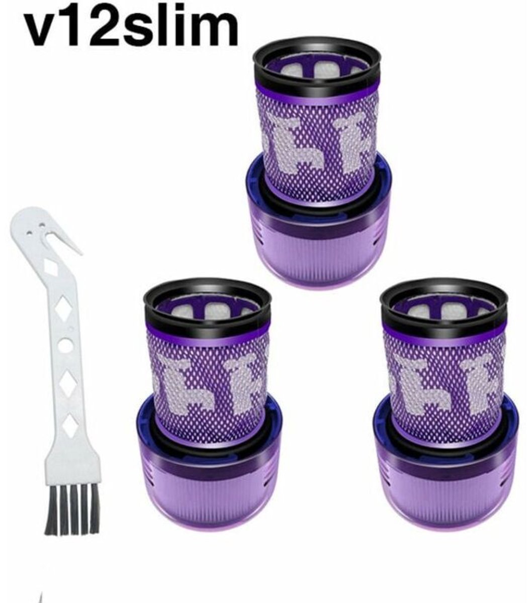 Geschikt voor DysonV12van3individueelHEPAfilterelement