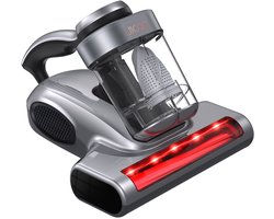 JIGOO J300 Pro Matrasstofzuiger Dubbele Filtratie, 14kPa Zuigkracht, UV & Infrarood Mijtenverwijderaar met Plantengeur