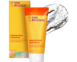 Good Molecules Hydrating Facial Cleansing Gel 200ml – Hydraterende Gezichtsreiniger met Rozenwater & Ananas Extract