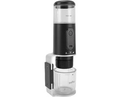Draagbaar Koffiezetapparaat - Espressomachine Reis - Koffie Zetten Buiten - Oplaadbare Batterij - 100 Ml Watertank - Zwart
