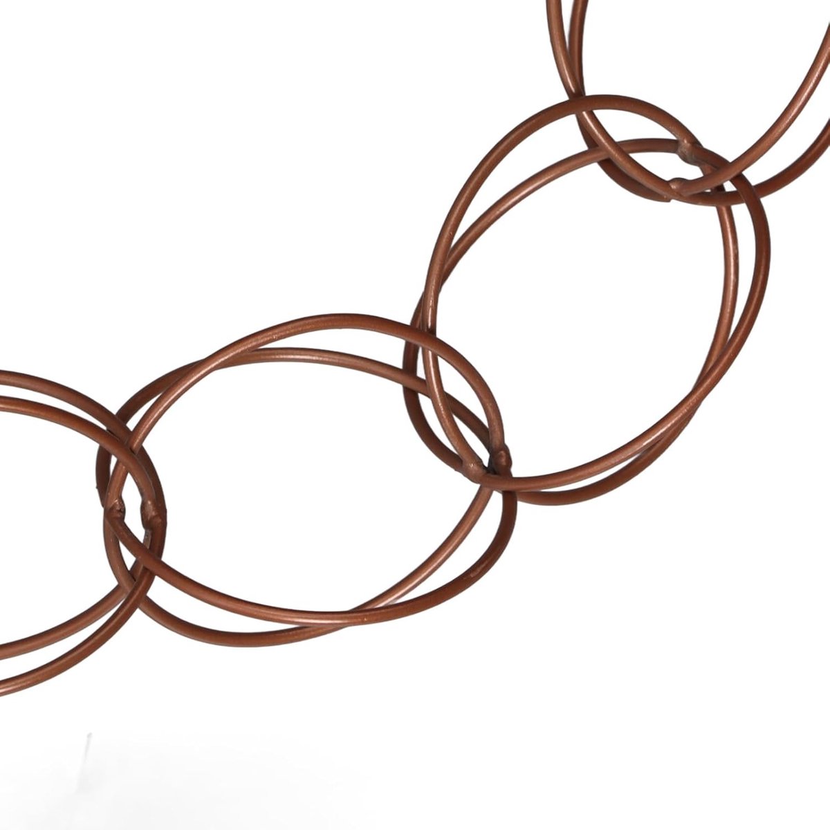 Metalen Regenketting - Decoratieve Ketting - Waterafvoer Buiten - Zacht Geluid - 120 cm Lengte - Metaal