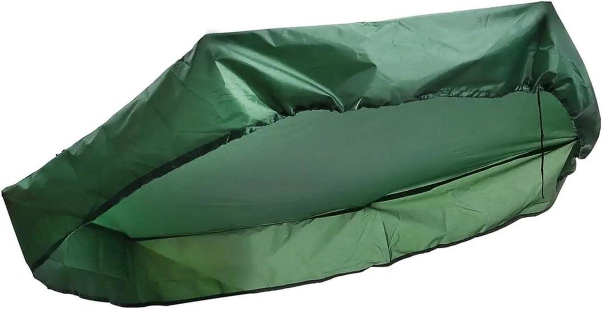Zandbakafdekking Vierkant - Zandbakhoes Stofkap - Zandbak Beschermen - Waterdicht Trekkoord - 140x110cm - Groen