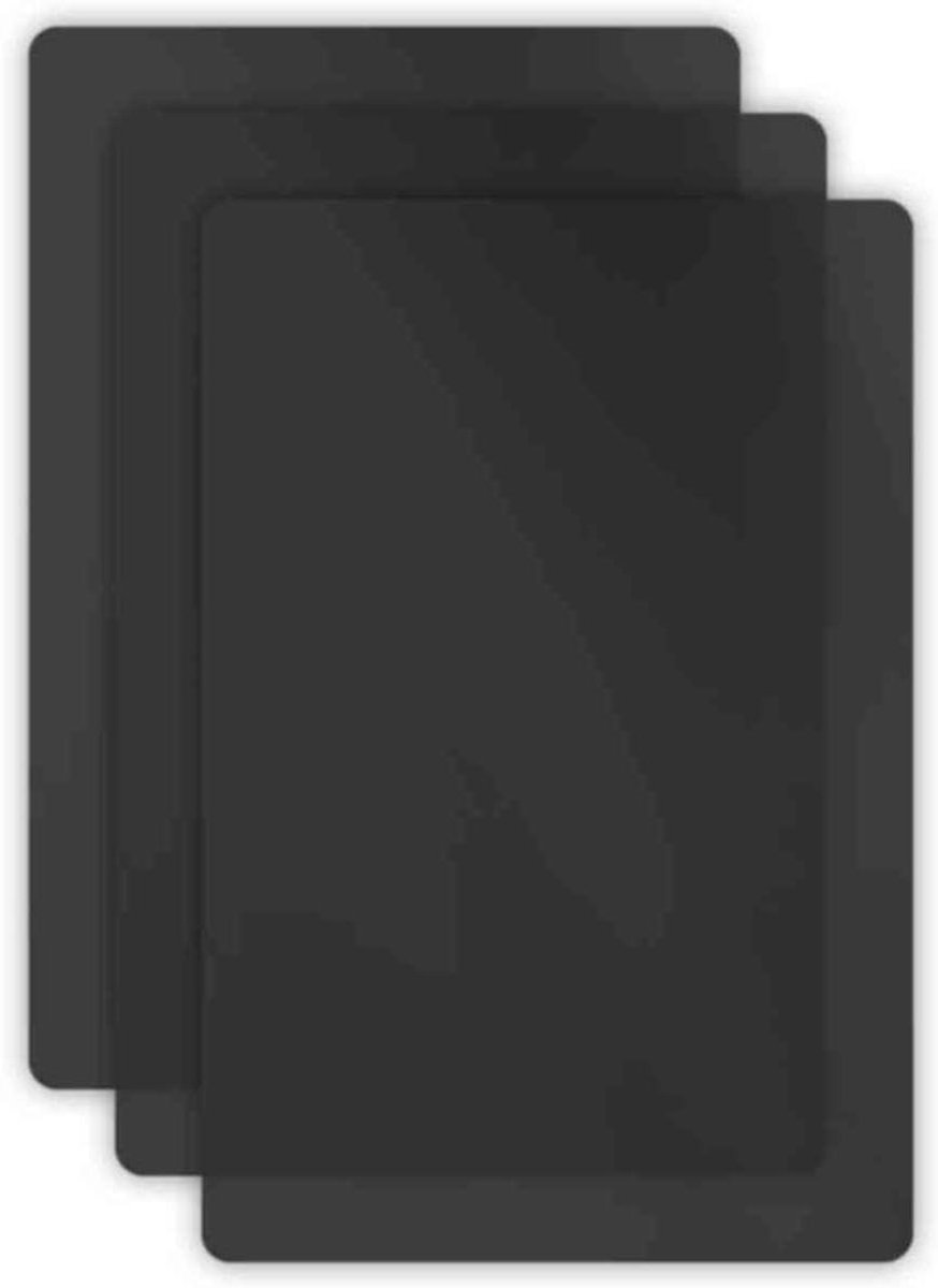 Privacy Screen Protector - Hybrid Glas - Scherm Bescherming - Niet Breekbaar - 3 Stuks - Mat