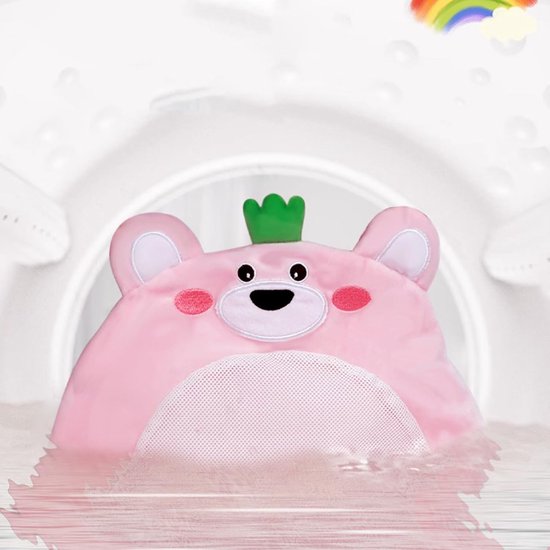 Kalmerend Speelgoed - Knuffel Pluche - Sensorische Stimulatie - Bijtbestendig Ontwerp - 31 x 34 cm - Roze — afbeelding 2