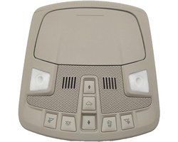 Auto Leeslamp - Interieurverlichting Dak - Noodverlichting Auto - Anti-verblindend Licht - 1 cm - Zwart