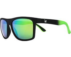 Unisex zonnebril - Floating / Gepolariseerd / UV400 / TPX (Zwart/Groen)