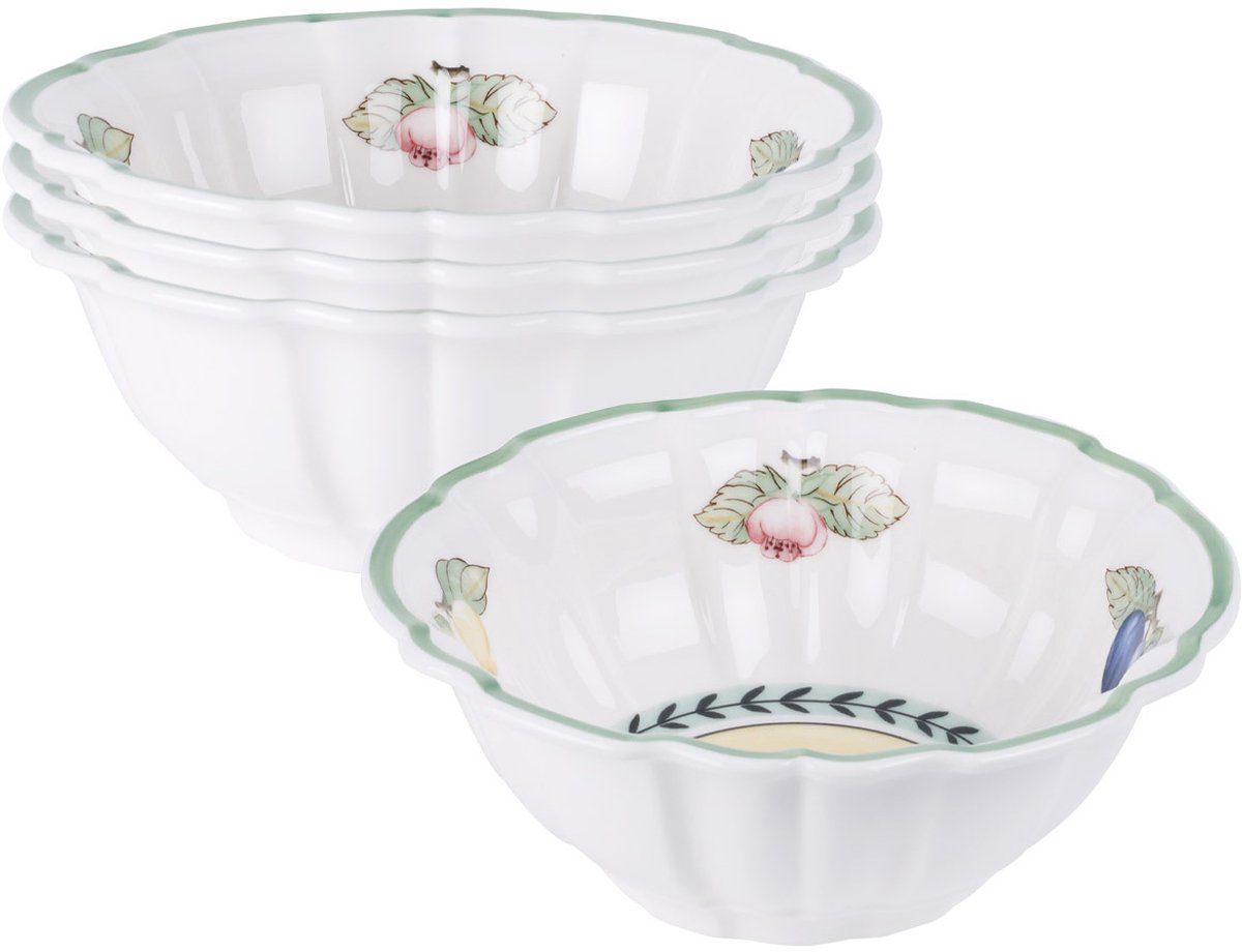 Müslischalen French Garden Fleurence ø 18,1 cm Set van 4