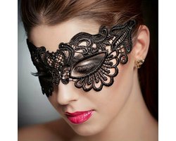 Quick Relief Erotic Mask™ - Erotisch Masker - Venetiaans Masker - Masquerade Masker - Gemaskerd Bal - Galamasker - Zwart