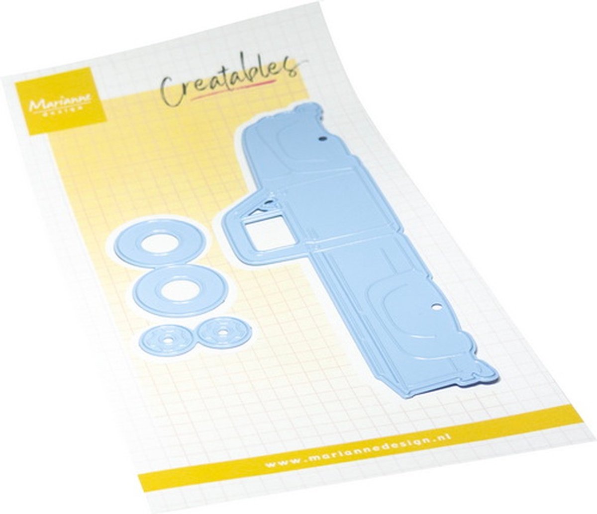 Marianne Design, Creatables stencil Truck, LR0958
