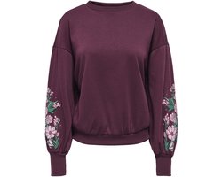 ONLY - ONLBROOKE L/S O-NECK FLOWER SWT NOOS - Dames - Sweaters