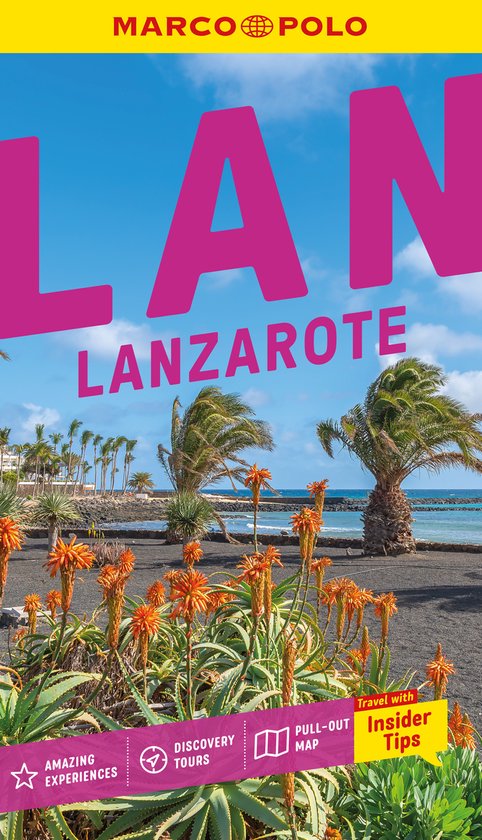 Marco Polo Pocket Guides- Lanzarote Marco Polo Pocket Travel Guide - with pull out map