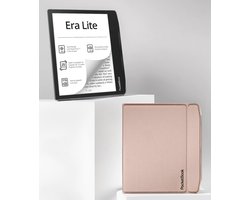PocketBook Era Lite - 7 inch - Stone Green met Beige Flip Cover - Voordeelbundel