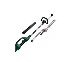 Parkside Telescopische Heggenschaar - Ideaal voor snoeien van heggen tot een hoogte van 3,5 m - Vermogen: 710 W - Meslengte: 41 cm - Takdikte: max. 15 mm - Aluminium buis met verlengstuk - Duurzaam kwaliteitsmes - Vrij verstelbare extra handgreep