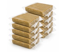 Aniculis - VEGAN Vetblokken voor tuinvogels met pinda's - MultiPack (10 x 300g) | Tuinvogelvoer, maar met 100% plantaardige ingrediënten | Zonder palmolie