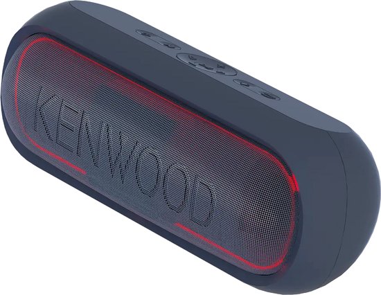 Kenwood AS-150BT - Draagbare Bluetooth Speaker 50W - Blauw — afbeelding 3