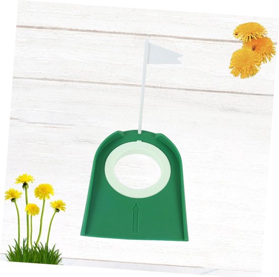 Dailygoods- Golfputtingcup met Verwijderbare Vlag - Golftrainingsmateriaal - Oefenhulp - Lichtgewicht - Duurzaam - Verbeter Nauwkeurigheid - Golftraining van Dailygoods — afbeelding 5