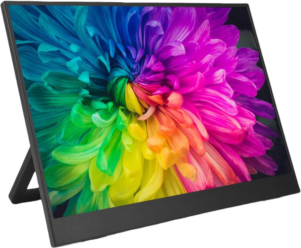 Draagbare Monitor - Secundair Scherm - Productiviteit Verhogen - Ultra Slim Design - 14 Inch - Zwart