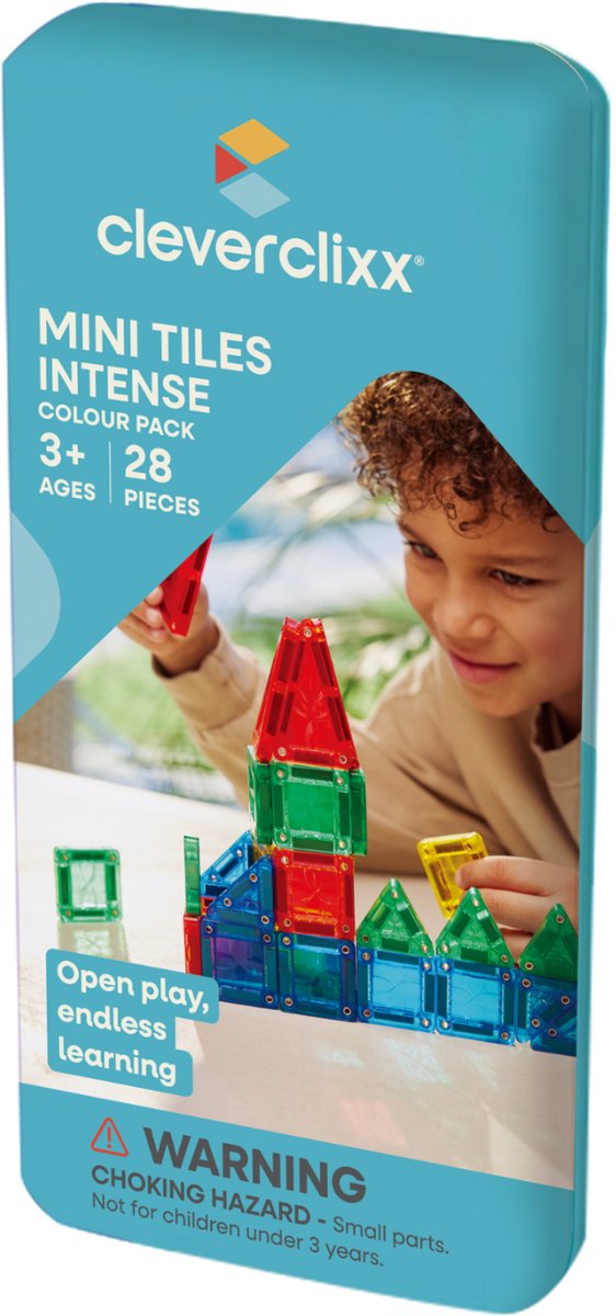 Mini Tiles Pack Intense | 28 stuks | Speelgoed +3 jaar