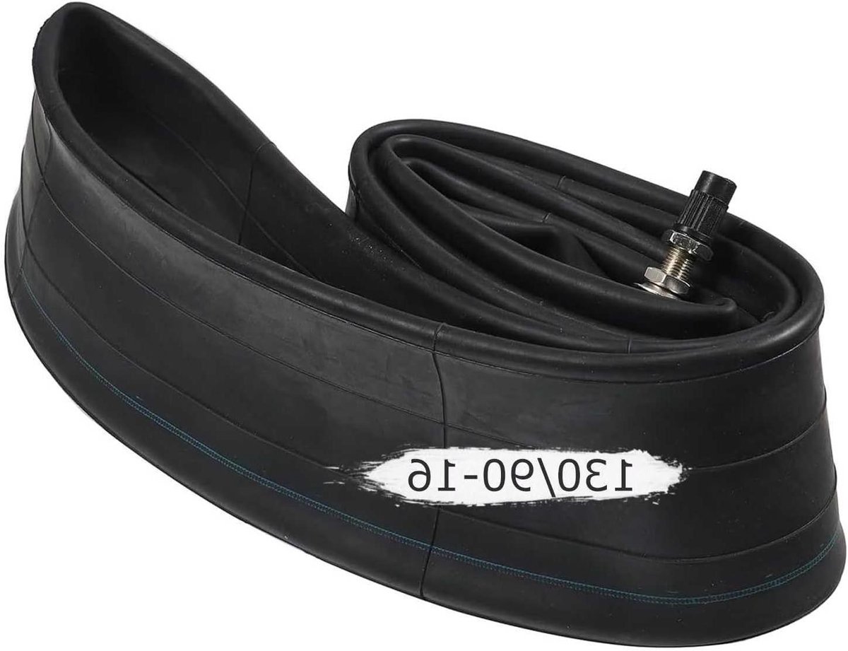 Binnenband Motor - Scooter Band Brommer Binnenband - Veilig Rijden - Versterkt 3.5mm Wand - 130/90-16 - Zwart