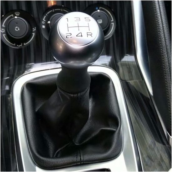 Schakelpookknop - Versnellingspook Hendel - Auto Interieur - Stijlvol Ontwerp - Standaard Maat - Zwart — afbeelding 2