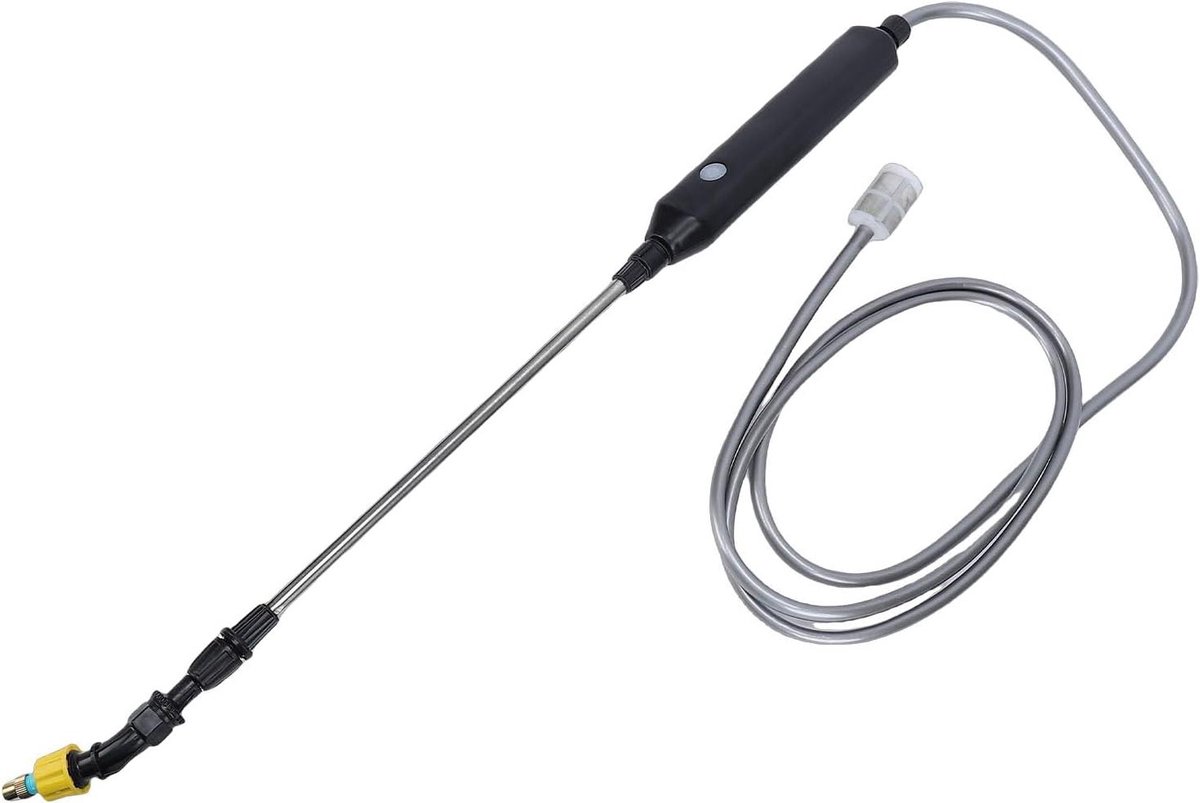 Elektrische Sproeilans - Oplaadbare Tuinsproeier - Gazon en Tuin Onderhoud - 3 Instelbare Snelheden - 2000mAh Batterij - Wit