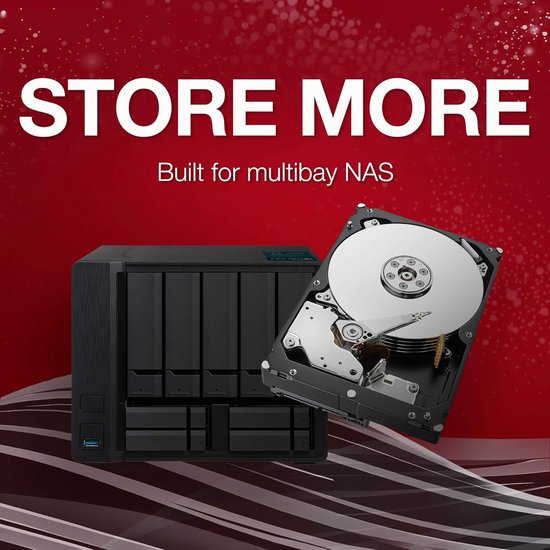 Interne Harde Schijf - NAS Schijf - Opslag Uitbreiden - Gegevensherstel Service - 4 TB - Zilver van Interne Harde Schijf — afbeelding 5