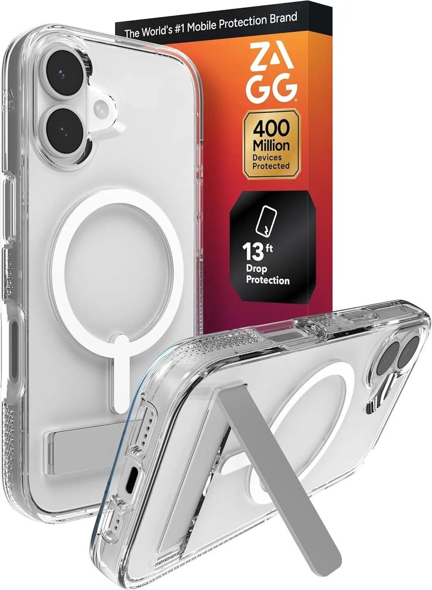 Zagg Crystal Palace Snap Ks Magsafe Hoesje Voor Iphone 17 Met Standaardbescherming