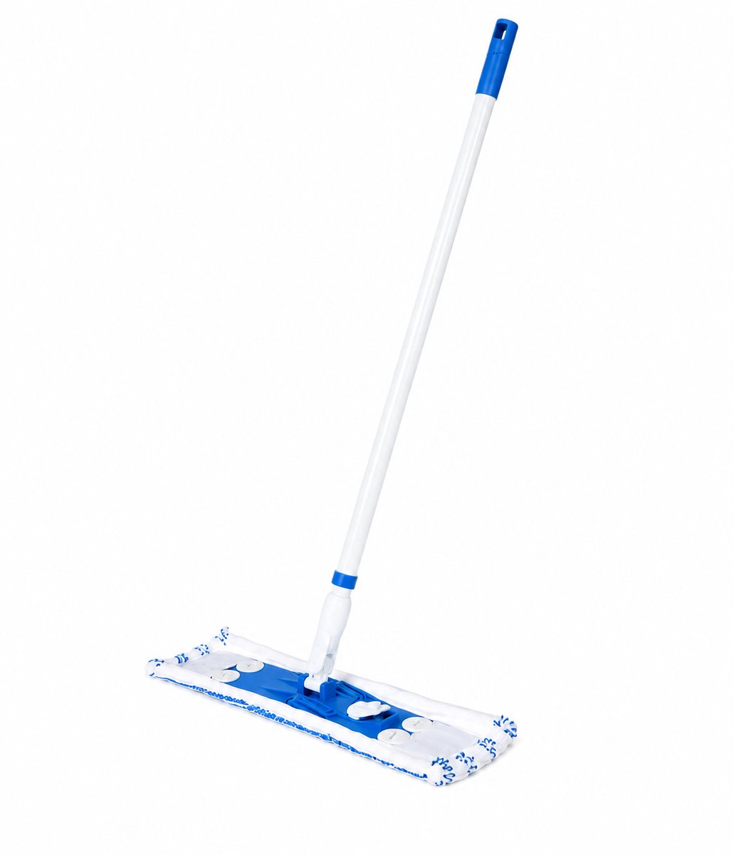 Hoge kwaliteit - Dwijlset - Dwijl - Microvezel mop - Dwijl doek - Vloermop - Swabber - Vloerwisser