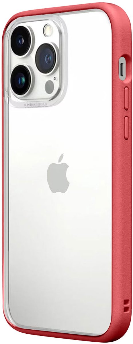 Rhinoshield, Hardcase Geschikt voor Apple iPhone 14 Pro Modular MOD NX(TM), Rood