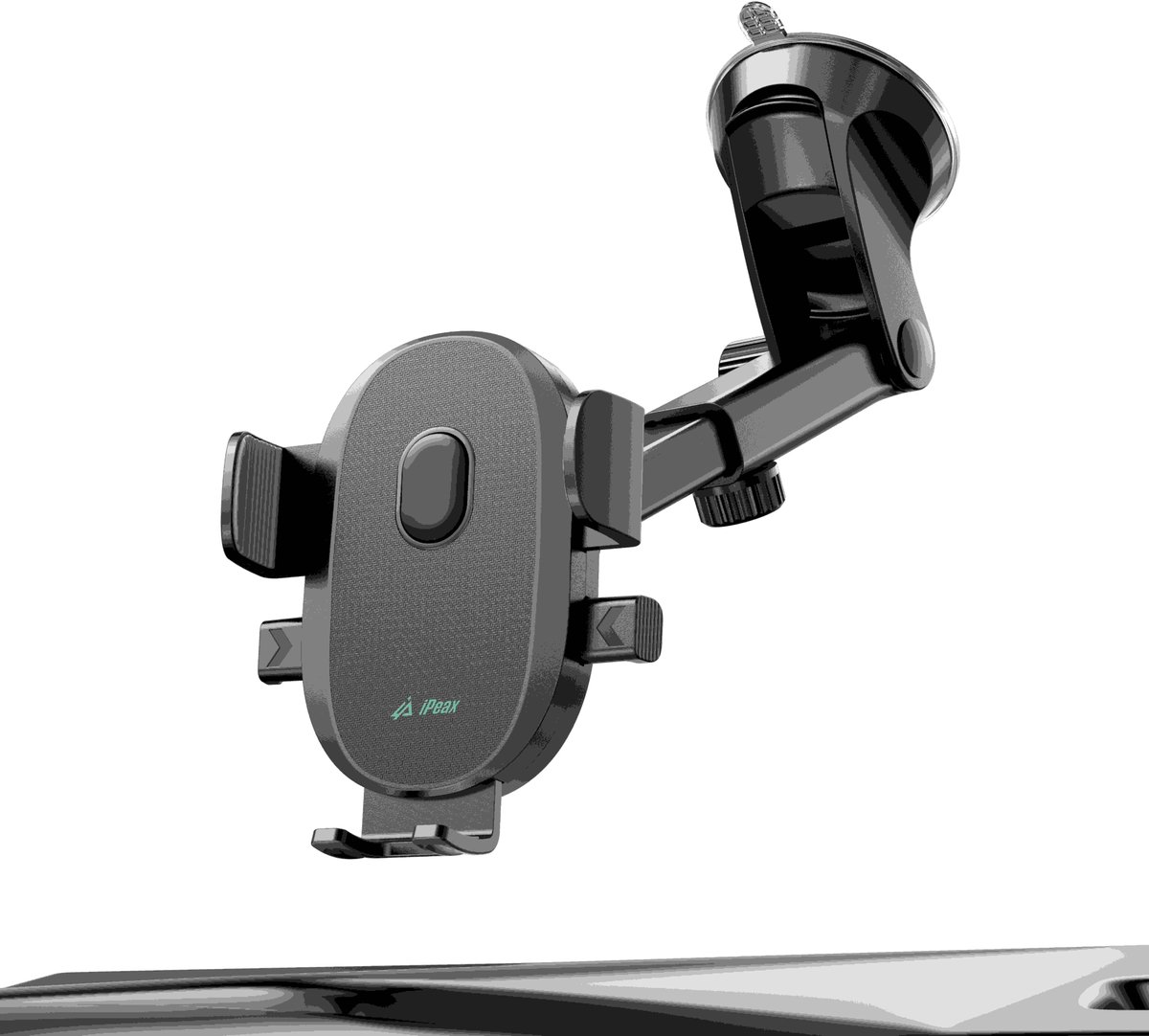 iPeax Clip-1 Telefoonhouder Auto – Zwart