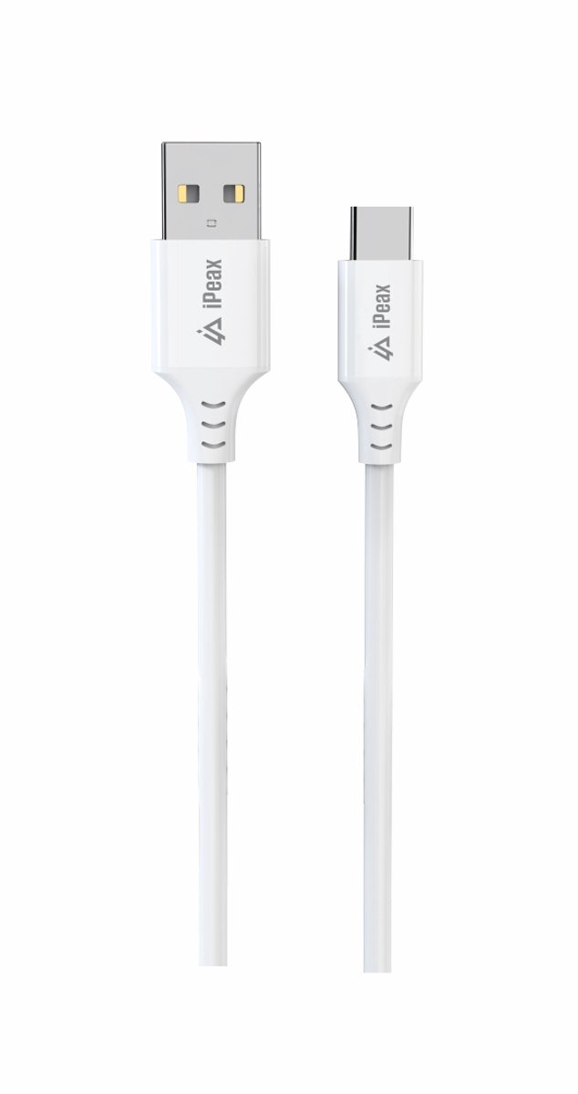 iPeax USB-C naar USB-A Kabel – 1 Meter – Wit