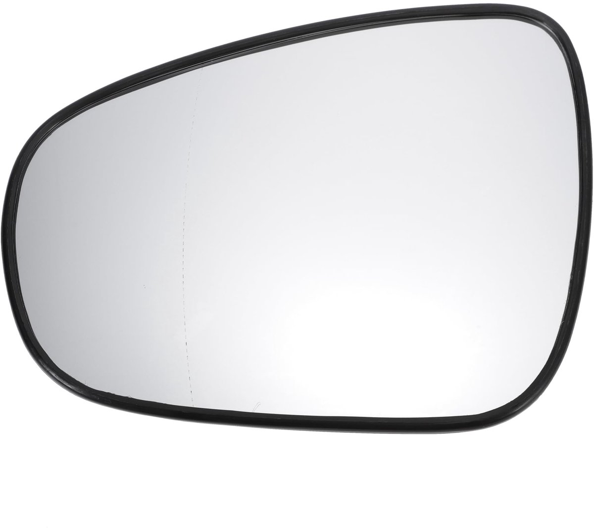 Dailygoods - Buitenspiegel Links Glas Vervanging Verwarmd Wit voor Auto