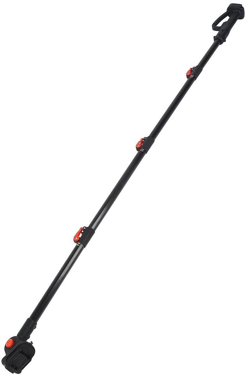 Dailygoods - Telescopische verlengstang - Accu snoeischaar - Lichtgewicht aluminium - 3-in-1 systeem - Ideaal voor tuinonderhoud - Tot 1,83 meter in t...