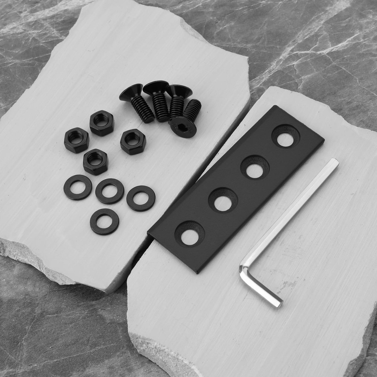 Dailygoods - Set van 80mm Schuifdeur Hardware Aansluitingen